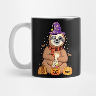 Funny animal Halloween Sloth Lovers Cute Halloween sloth Mug